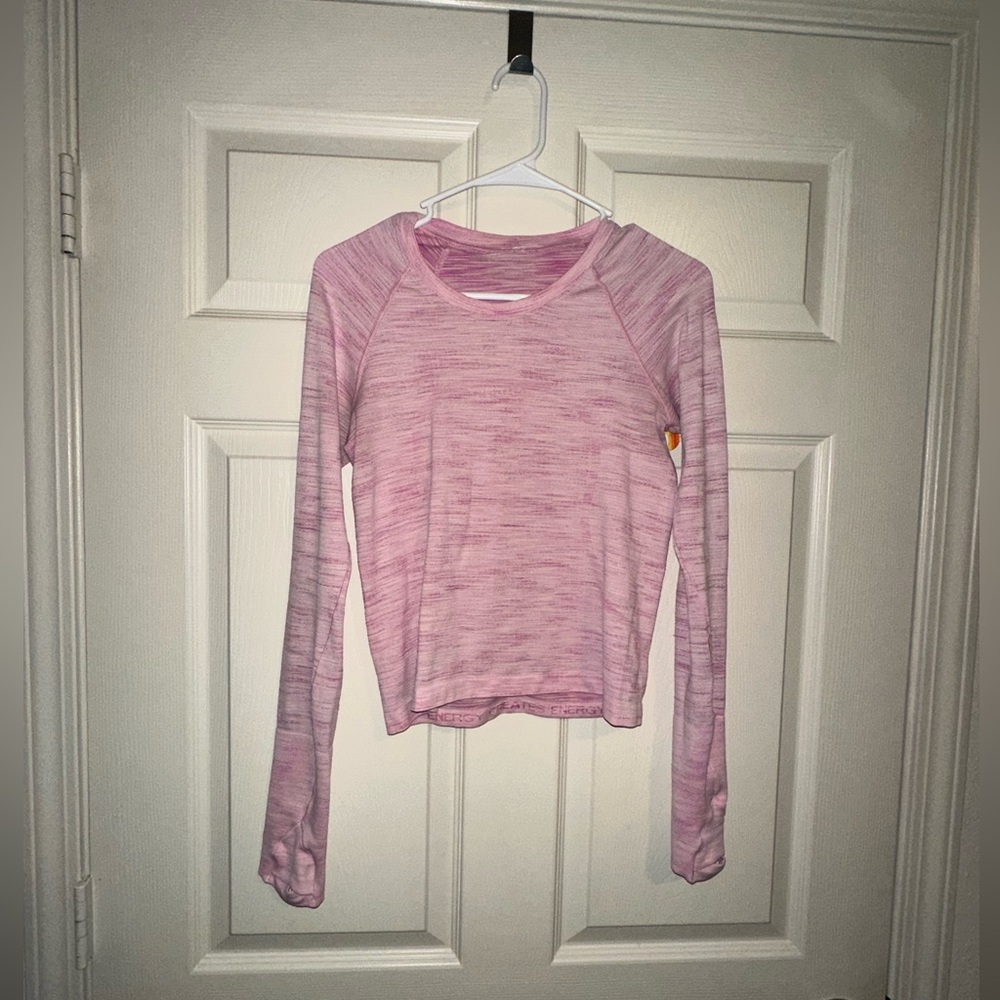 LULULEMON swiftly long sleeve strawberry milkshake RARE